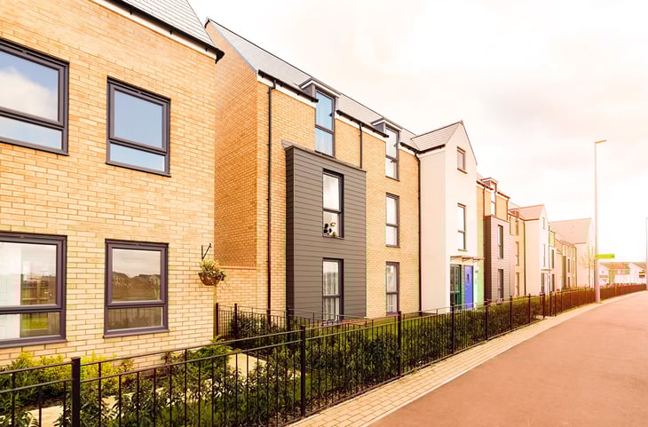 row of houses