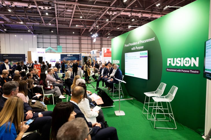 Fusion21 Procurement with Purpose Theatre at Homes 2026